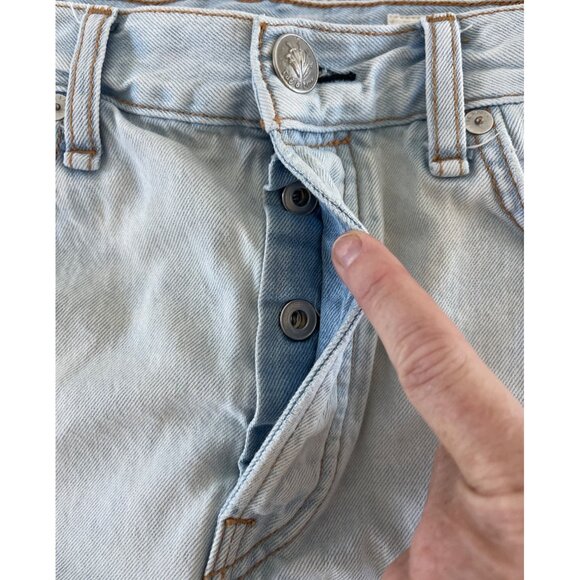 Rag & Bone High Rise Mini Skirt 17" Primrose Light Denim‎ Size 29 MSRP $204 - Picture 7 of 12